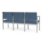 Lesro Lenox 3 Seat Tandem Seating W/ Arms, 64.5 in W 24.5 in L 32 in H LS3103 - alternate 3